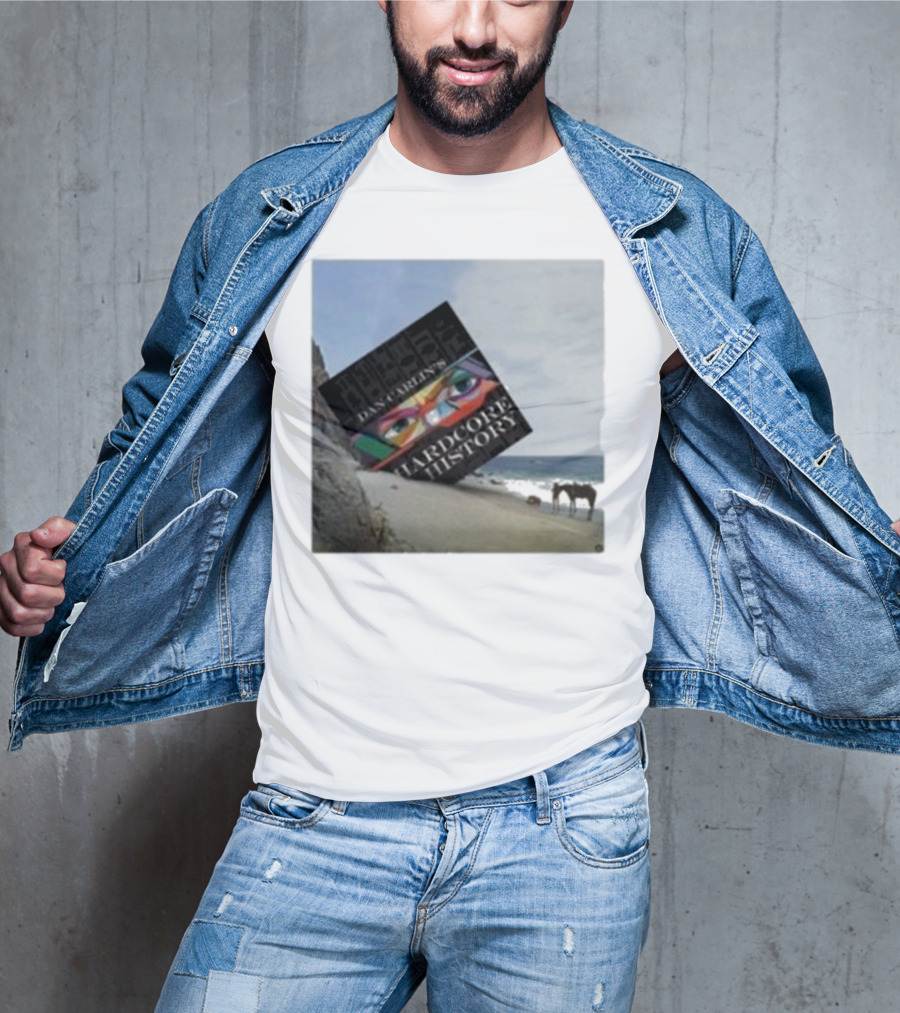 Dan Carlin Hardcore History Podcast Planet Of The Apes Beach Scene T-Shirt