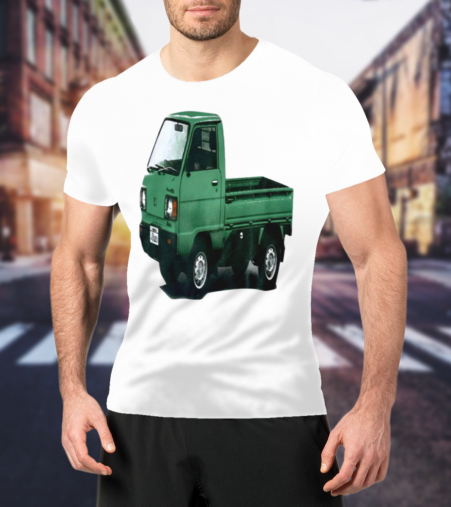 Henry Johnson Truck Green Retro Kei Mini Truck Classic Vintage Vehicle Japan T-Shirt