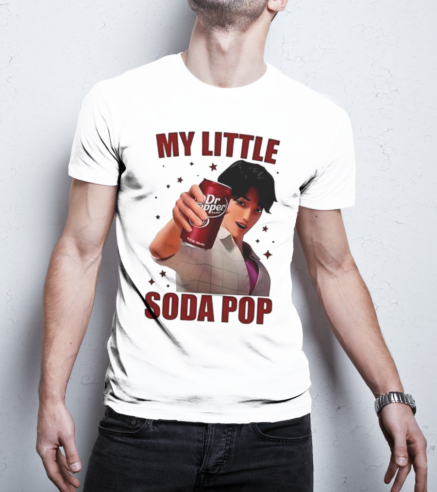 My Little Soda Pop Dr. Pepper Anime Character T-Shirt