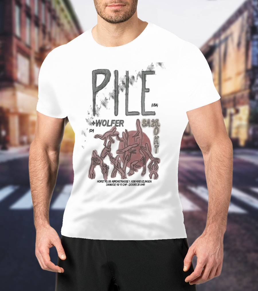 Pile Wolfer Kreuzlingen Sat Oct 25 2025 Dynamic Figures T-Shirt
