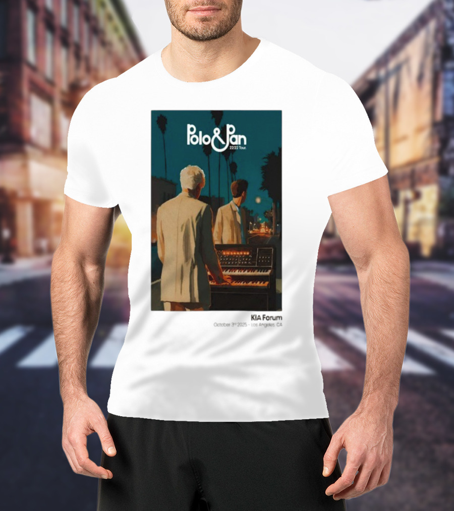 Polo & Pan 2222 Tour October 3 2025 Inglewood CA Event T-Shirt
