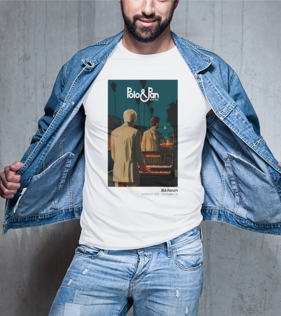 Polo & Pan 2222 Tour October 3 2025 Inglewood CA Event T-Shirt