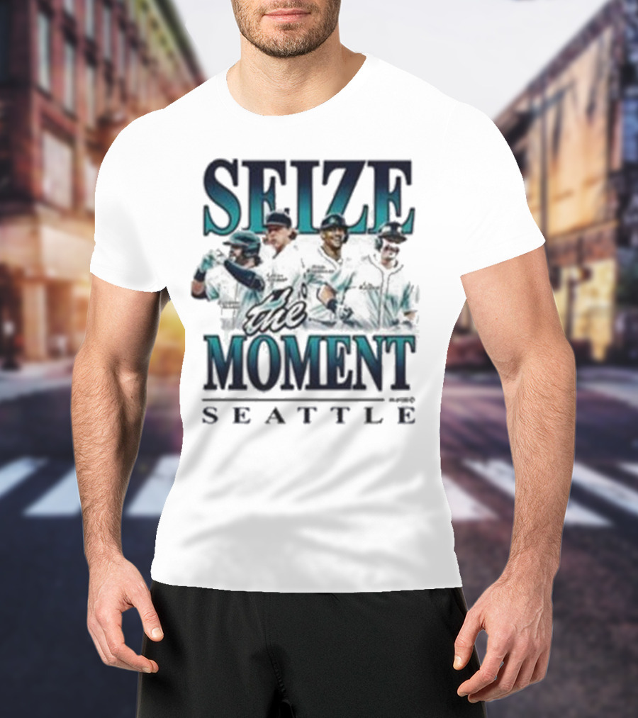 Seize The Moment Seattle Mariners Players T-Shirt