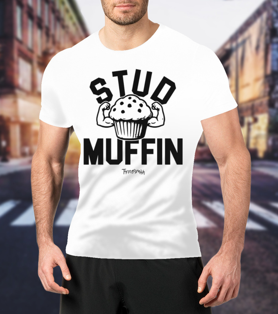 Frankie Antonelli Wearing Stud Muffin Texas A&M Aggies Football Fan Tee T-Shirt