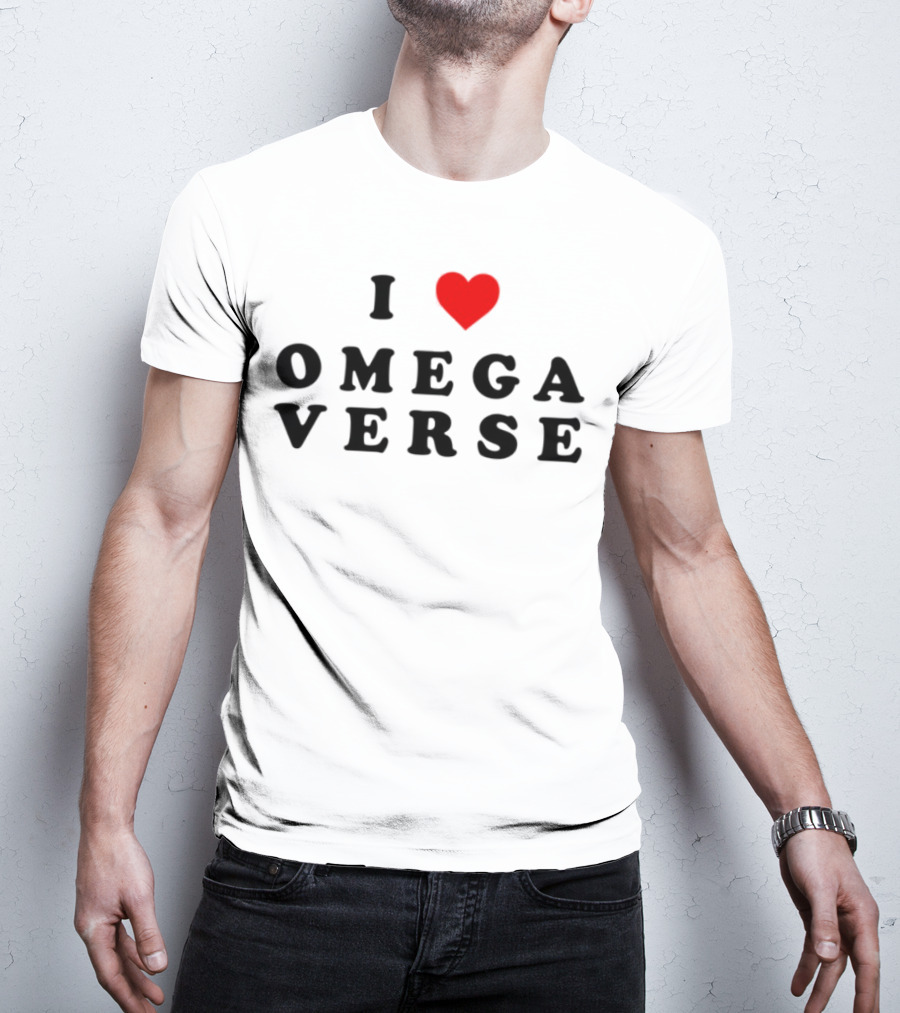 I Love Omegaverse Heart Symbol T-Shirt