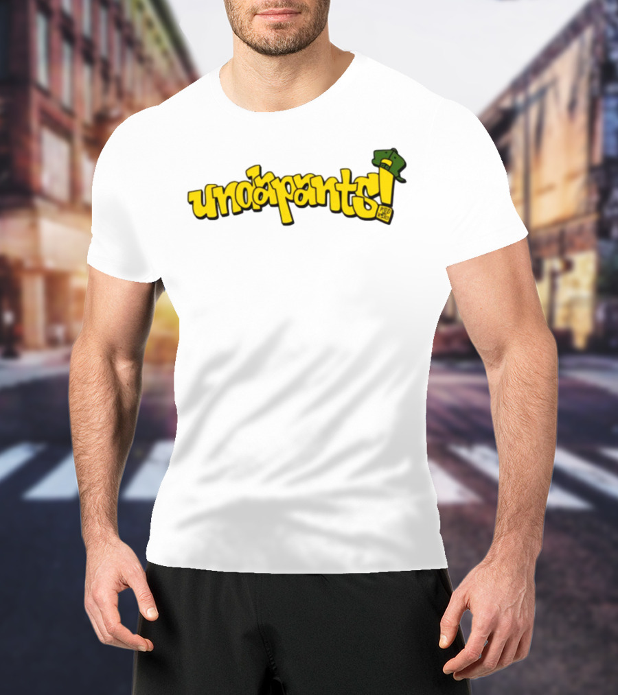 Podmeetsworldshow Undapants Retro Cartoon Style T-Shirt
