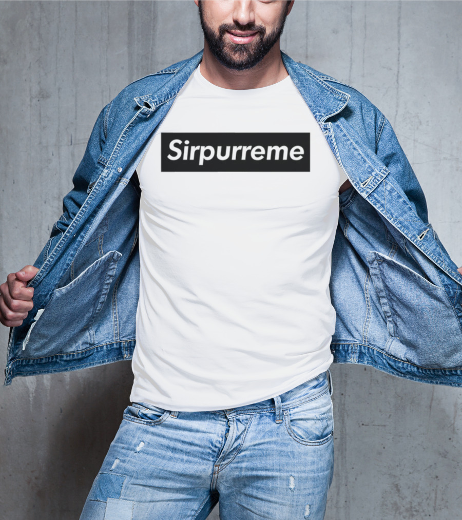 Sir Purr Sirpurreme Icon Sports Crossover T-Shirt