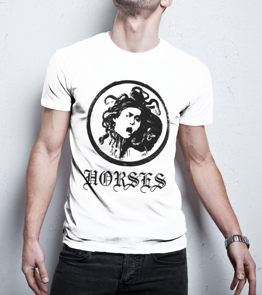 Horses Medusa Iconic Mythical Symbolism T-Shirt