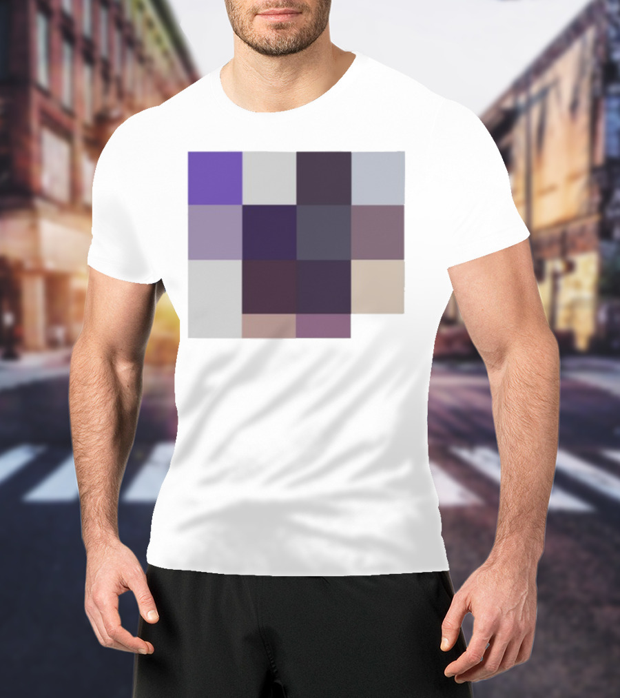 Acai28 Color Grid Abstract Acai T-Shirt