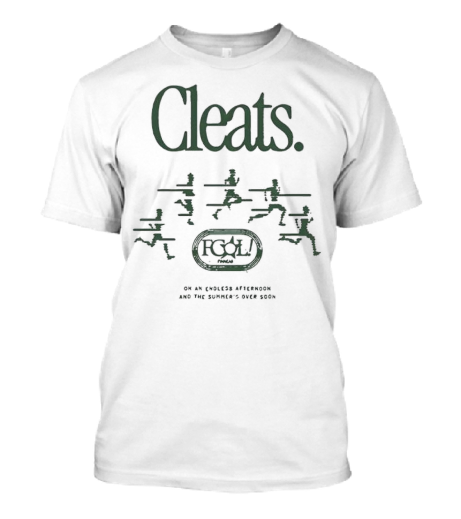 Cleats 2025 Finneas Run TCF Champions Racing T-Shirt