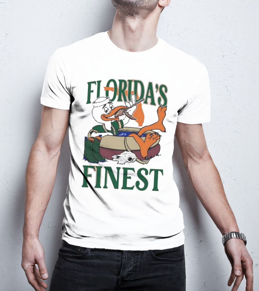 Florida’s Finest Miami Hurricanes Iconic Rivalry Victory Over Florida State Seminoles T-Shirt