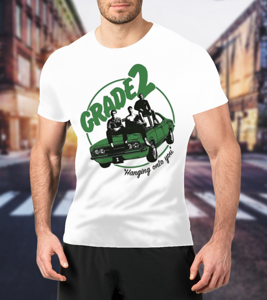 Grade 2 Hanging Onto You Band Members Car Graphic T-Shirt