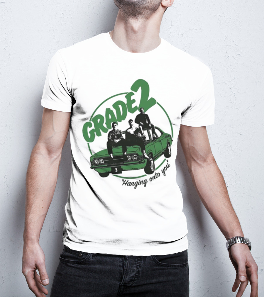 Grade 2 Hanging Onto You Band Members Car Graphic T-Shirt