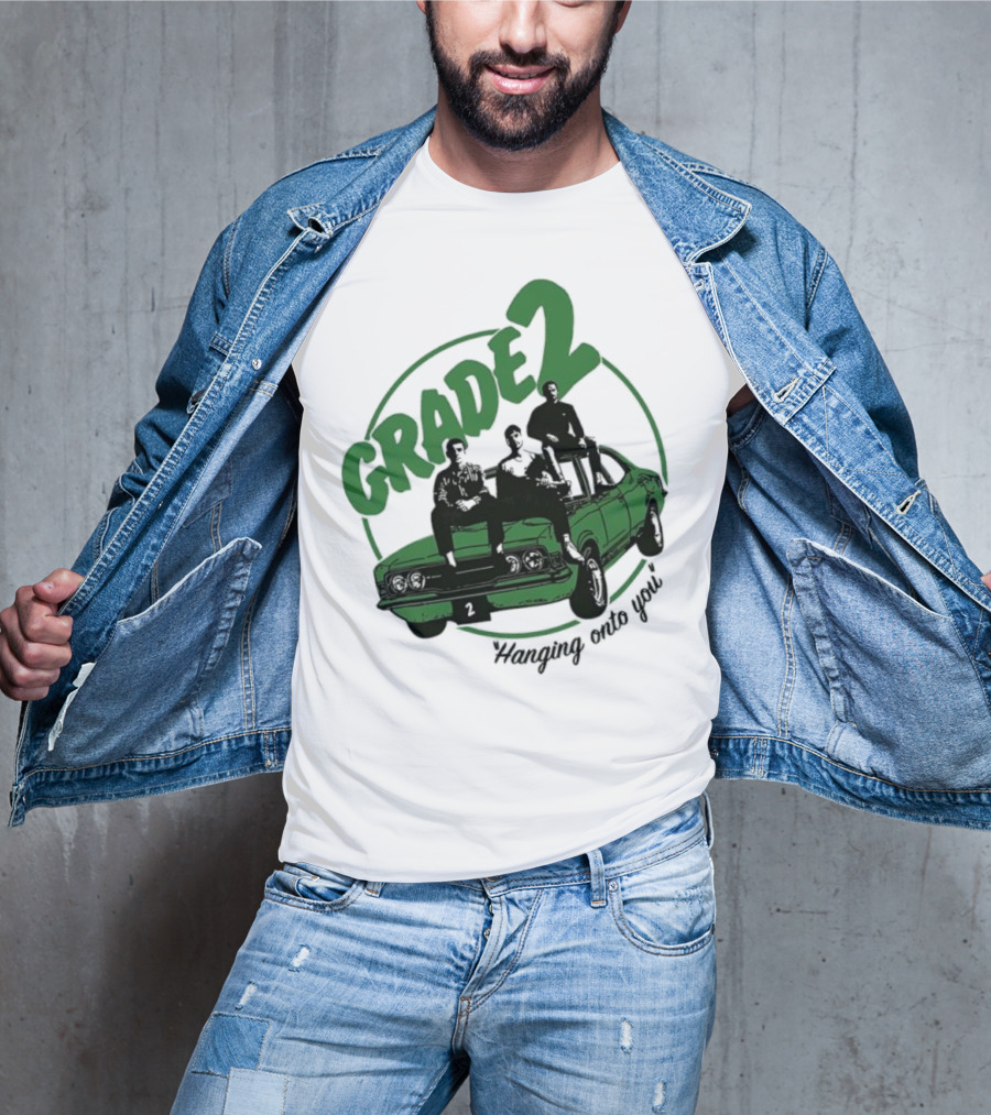 Grade 2 Hanging Onto You Band Members Car Graphic T-Shirt