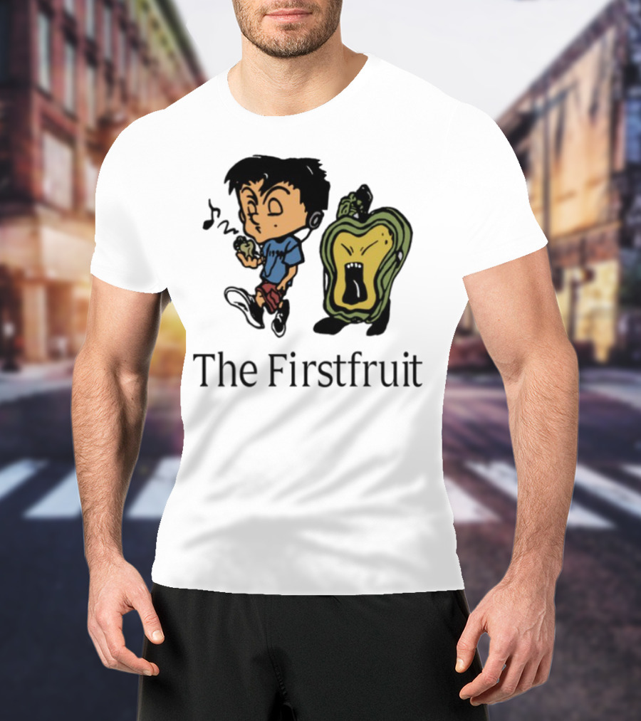 Mark The Firstfruit The Firstfruit Kid And Angry Fruit T-Shirt