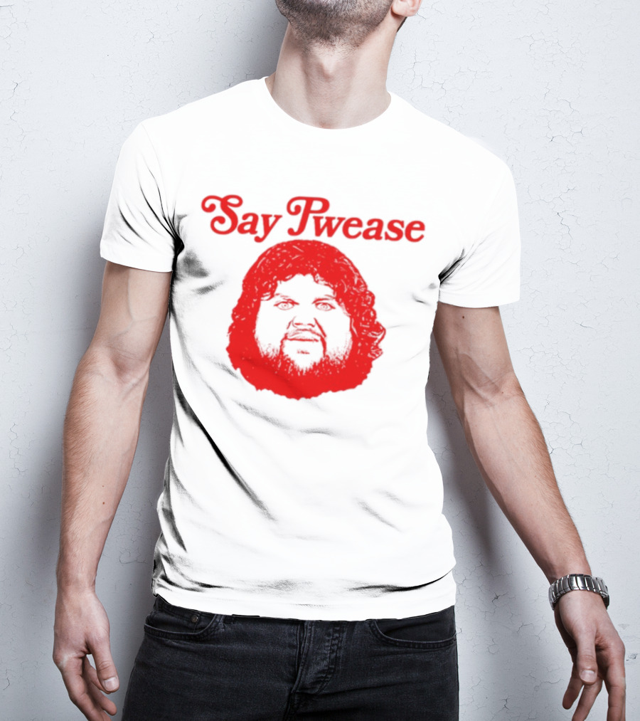 Say Pwease Red Beard Character T-Shirt