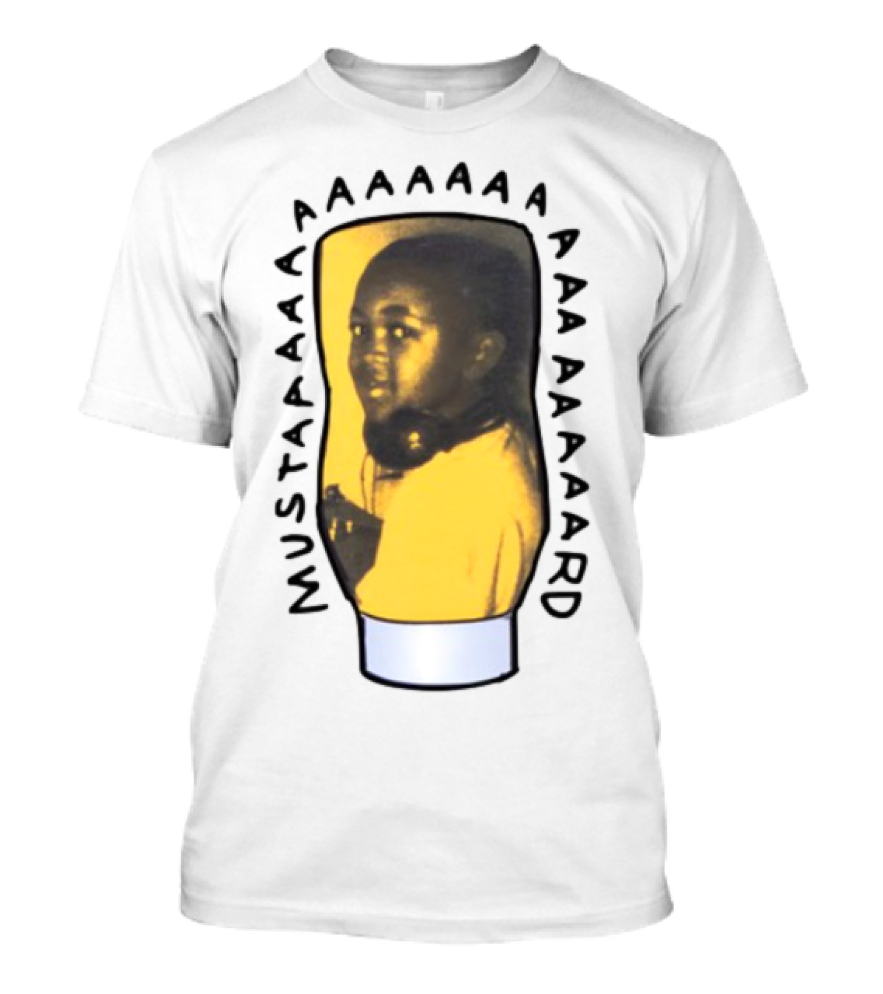 10 Summers Mustaaaaaaaaaaard DJ Mustard Youthful Portrait T-Shirt