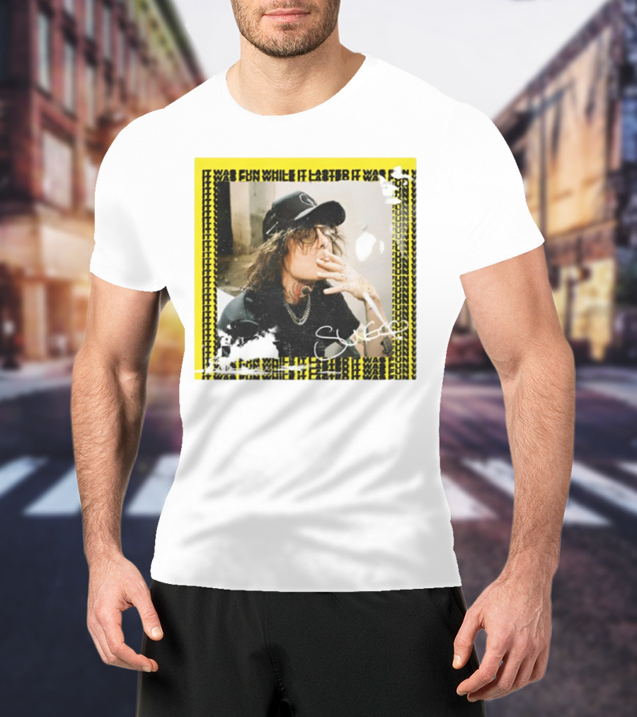 It Was Fun While It Lasted Anniversary Album Sueco T-Shirt