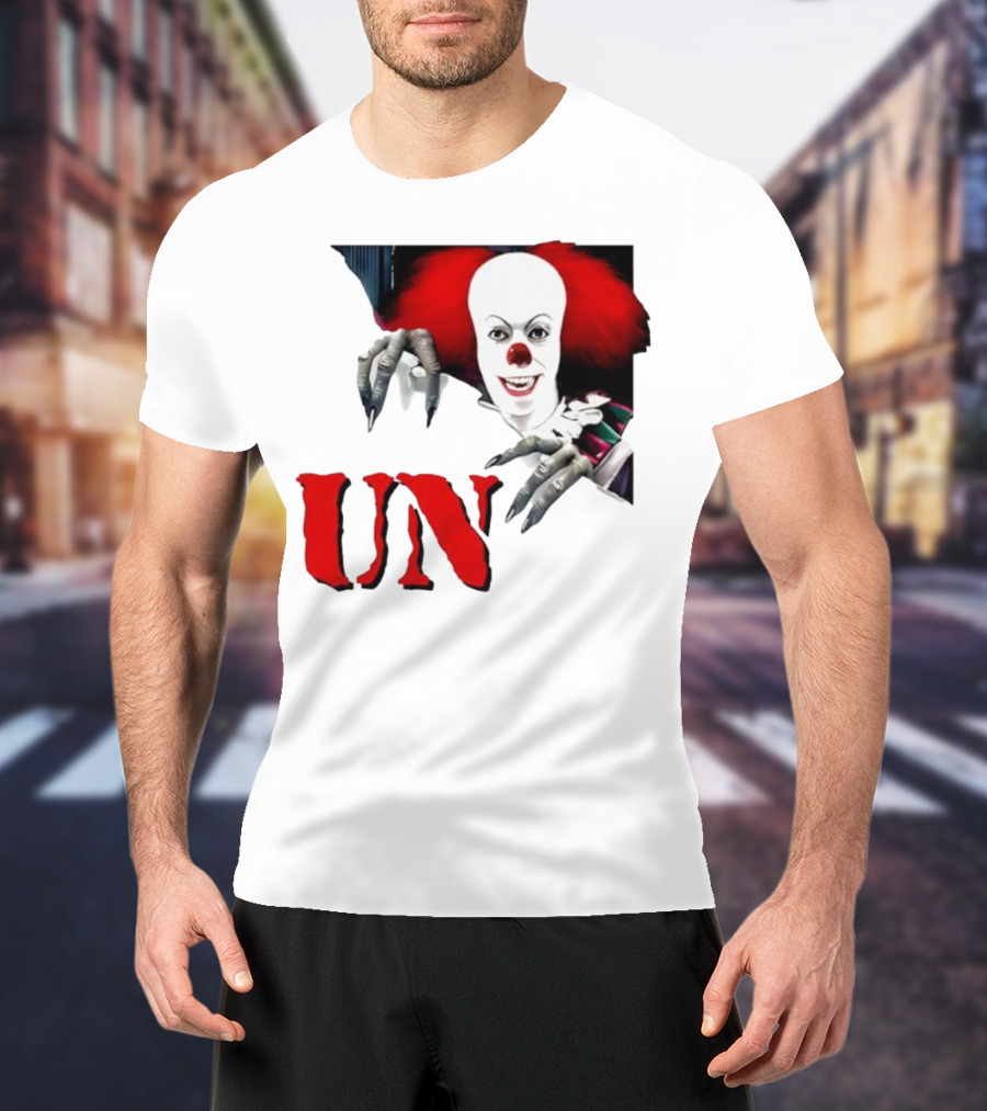 Pennywise The Dancing Clown Horror Movie Character UN T-Shirt