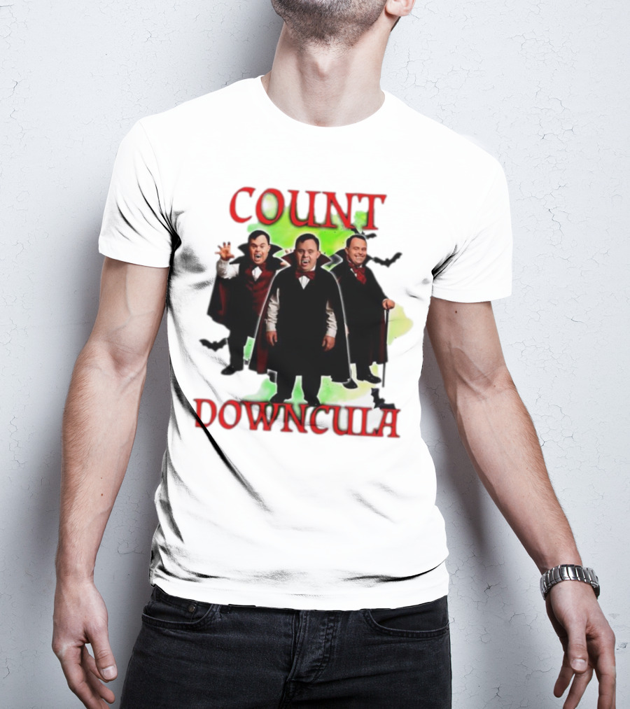 Count Downcula Halloween Vampire Costume Trio T-Shirt