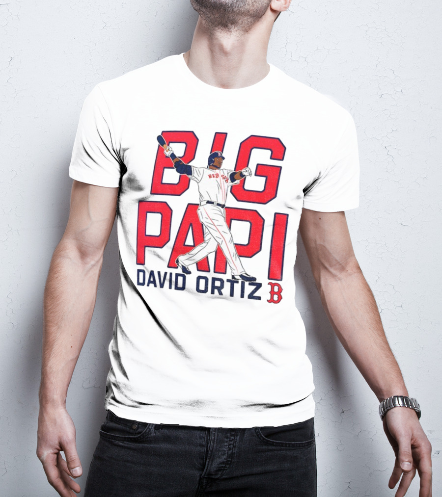 Boston Red Sox Big Papi David Ortiz MLB 2025 T-Shirt