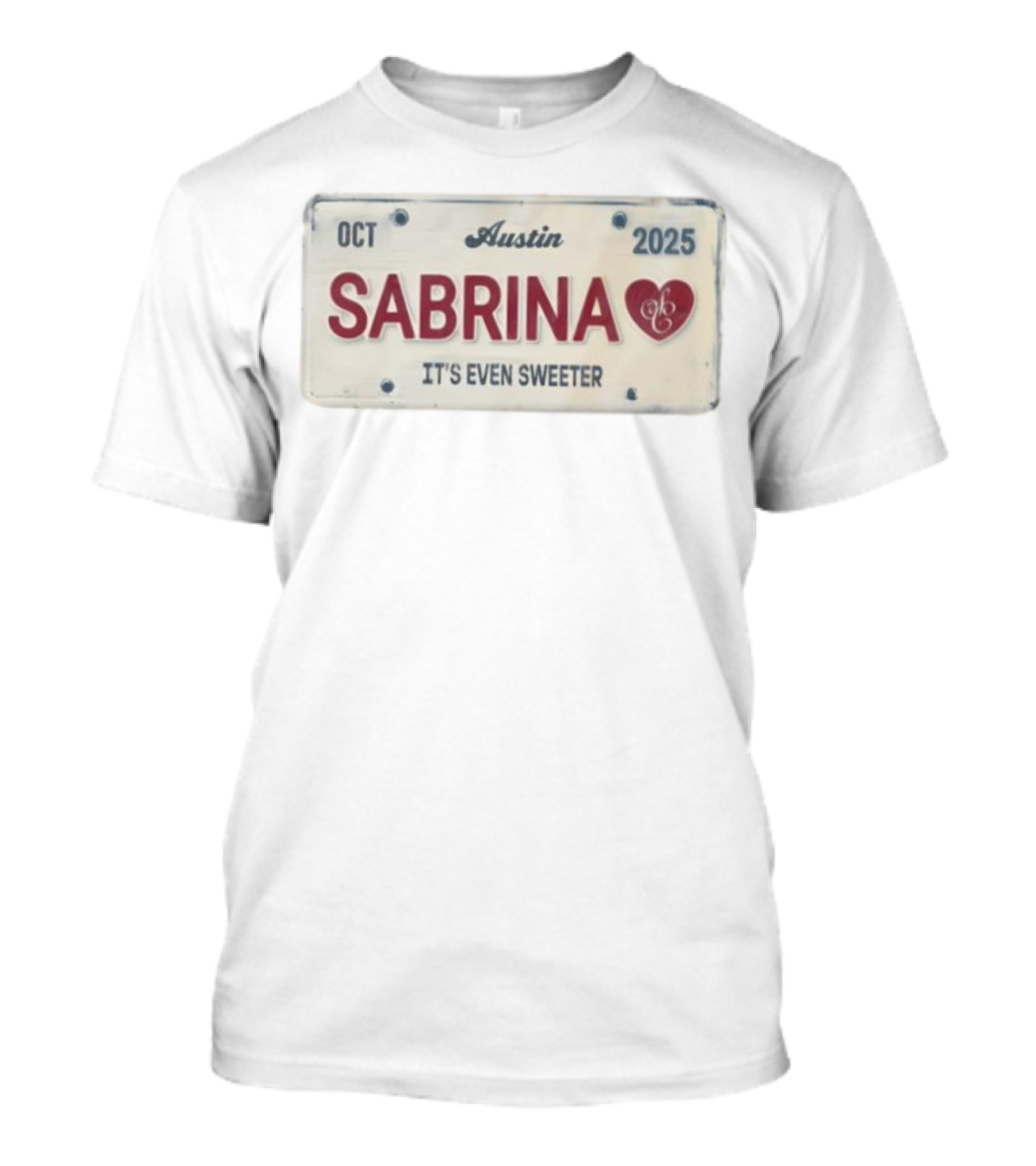 OCT Austin 2025 Sabrina It's Even Sweeter T-Shirt