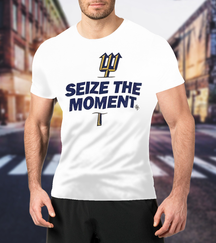 Seattle Mariners Trident Seize The Moment T-Shirt