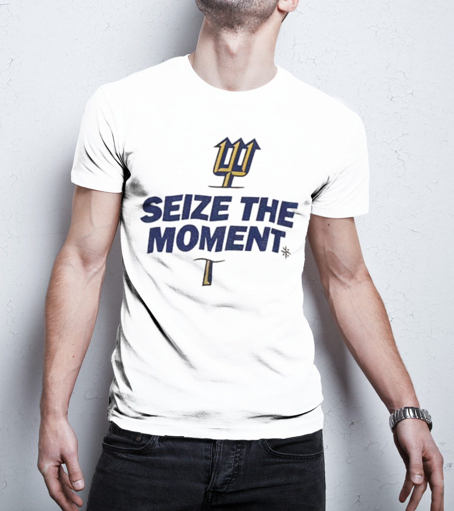 Seattle Mariners Trident Seize The Moment T-Shirt
