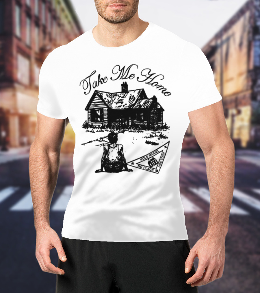 Role Model Take Me Home Cozy Cabin Scene T-Shirt