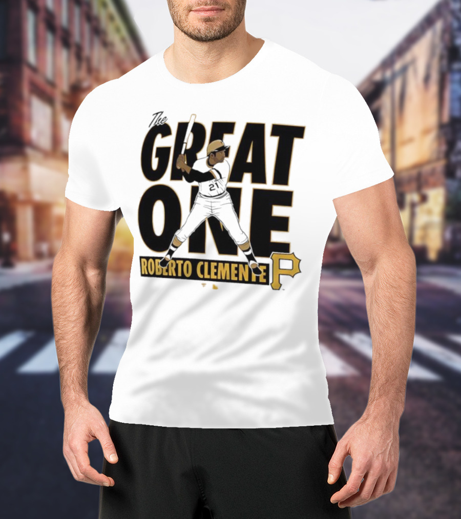 Roberto Clemente Great One Pittsburgh Pirates P T-Shirt