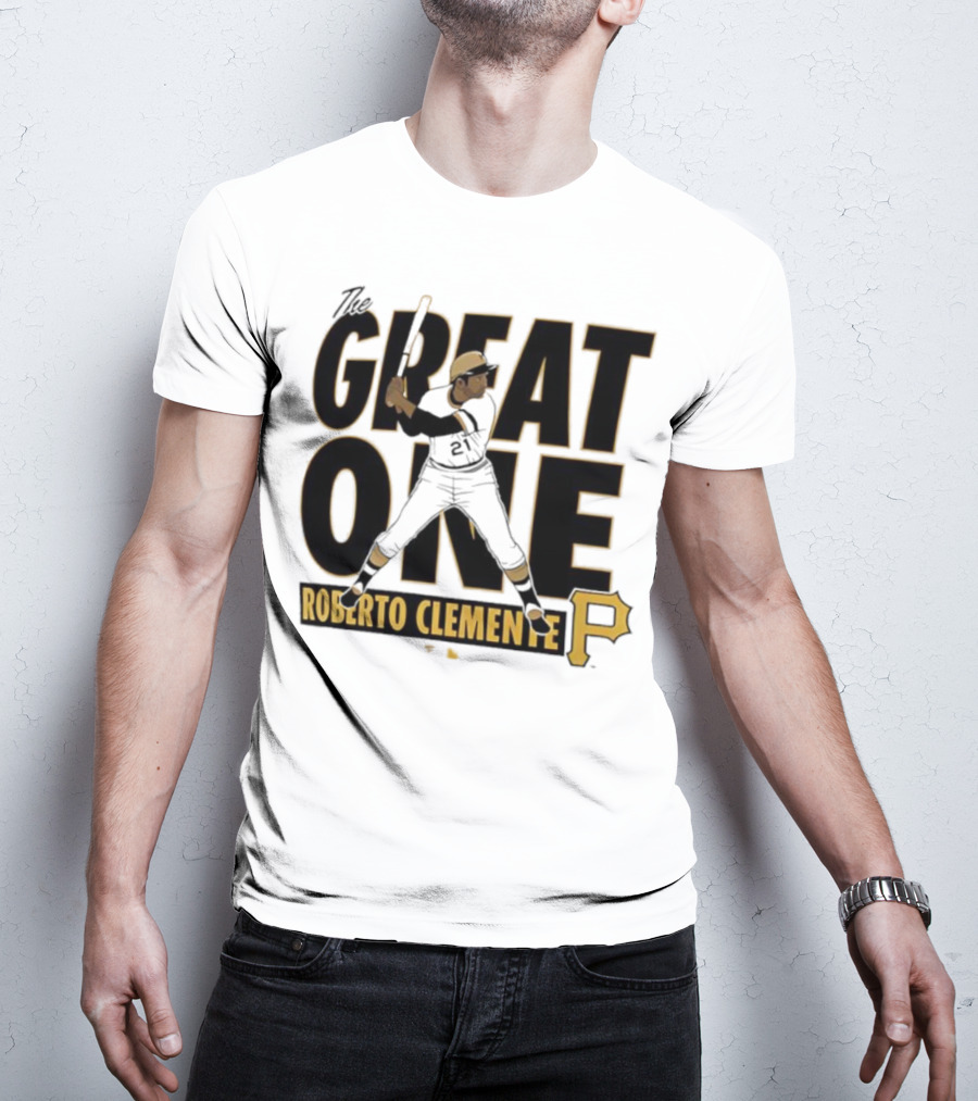 Roberto Clemente Great One Pittsburgh Pirates P T-Shirt