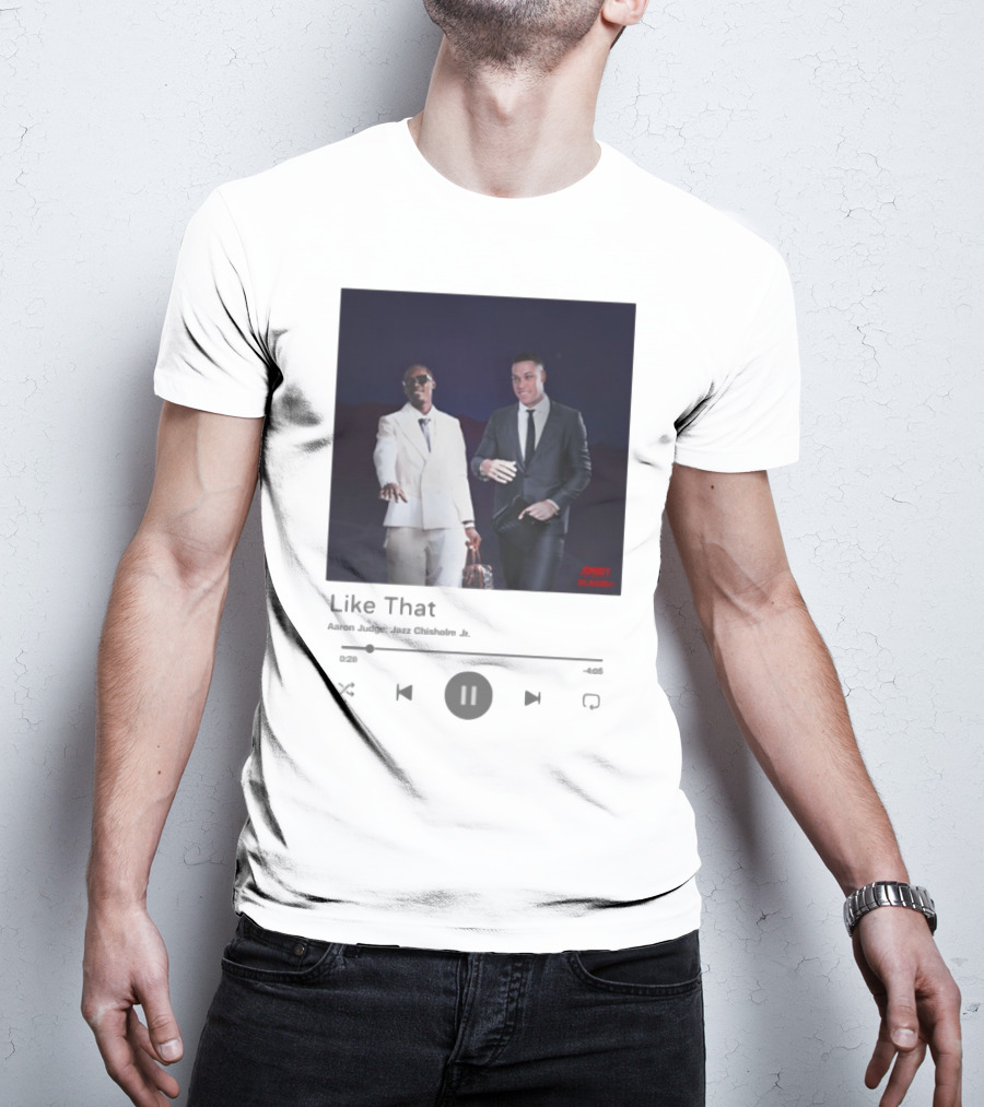 Janky Playlist Like That Aaron Judge Jr. T-Shirt