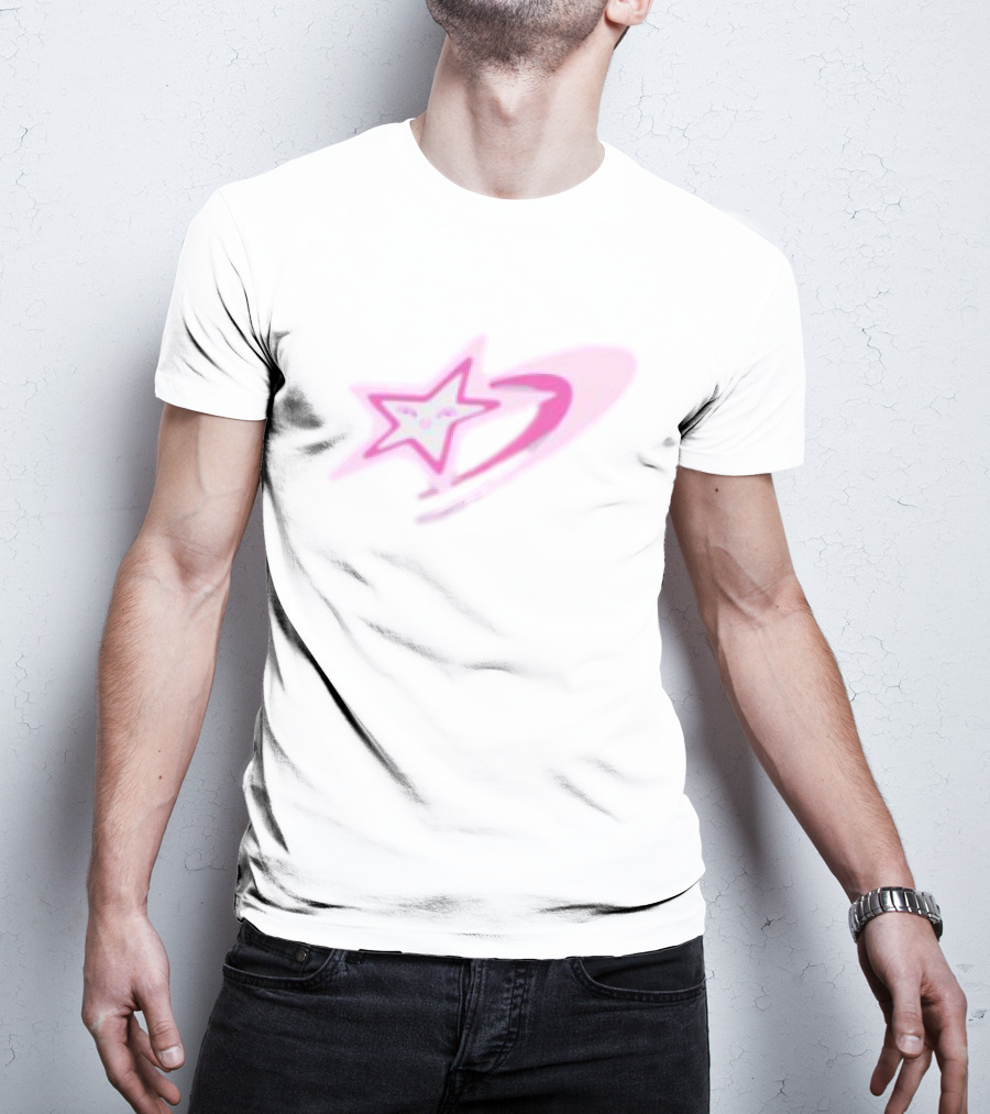 Dreamboy White Pink Star T-Shirt