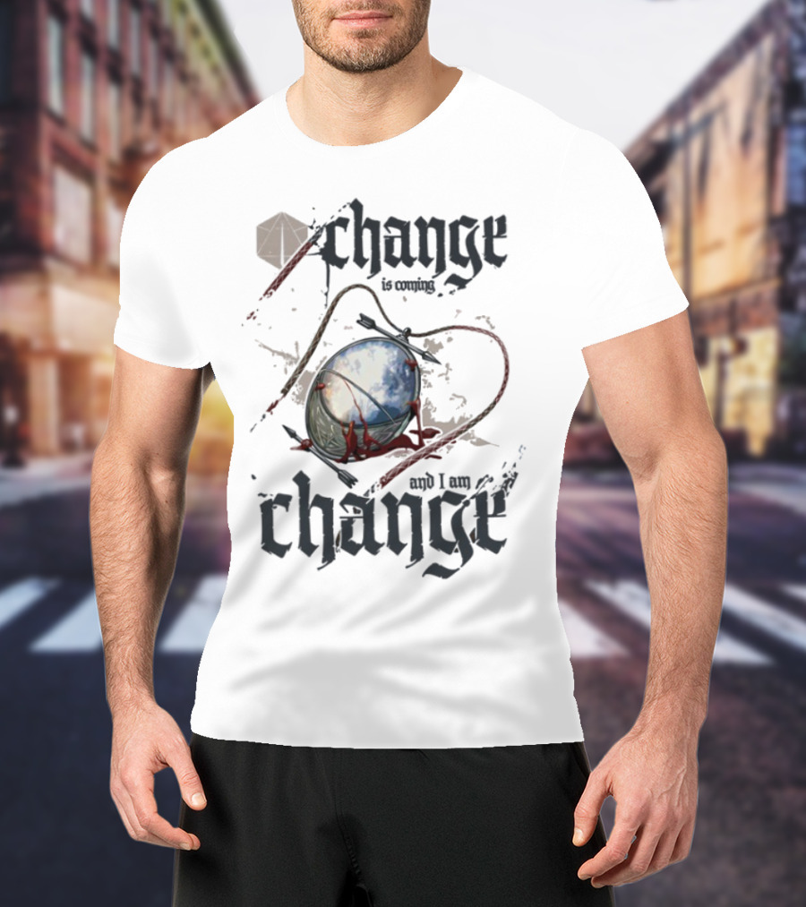 Change Is Coming Exu Divergence Pendant Design T-Shirt