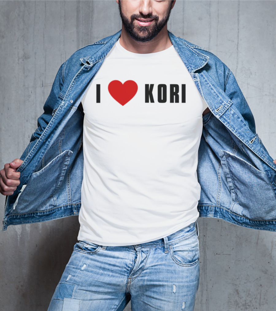 I Love Kori Heart Symbol T-Shirt