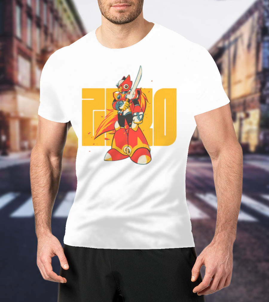 Maverick Hunter Zero Mega Man Fusion T-Shirt