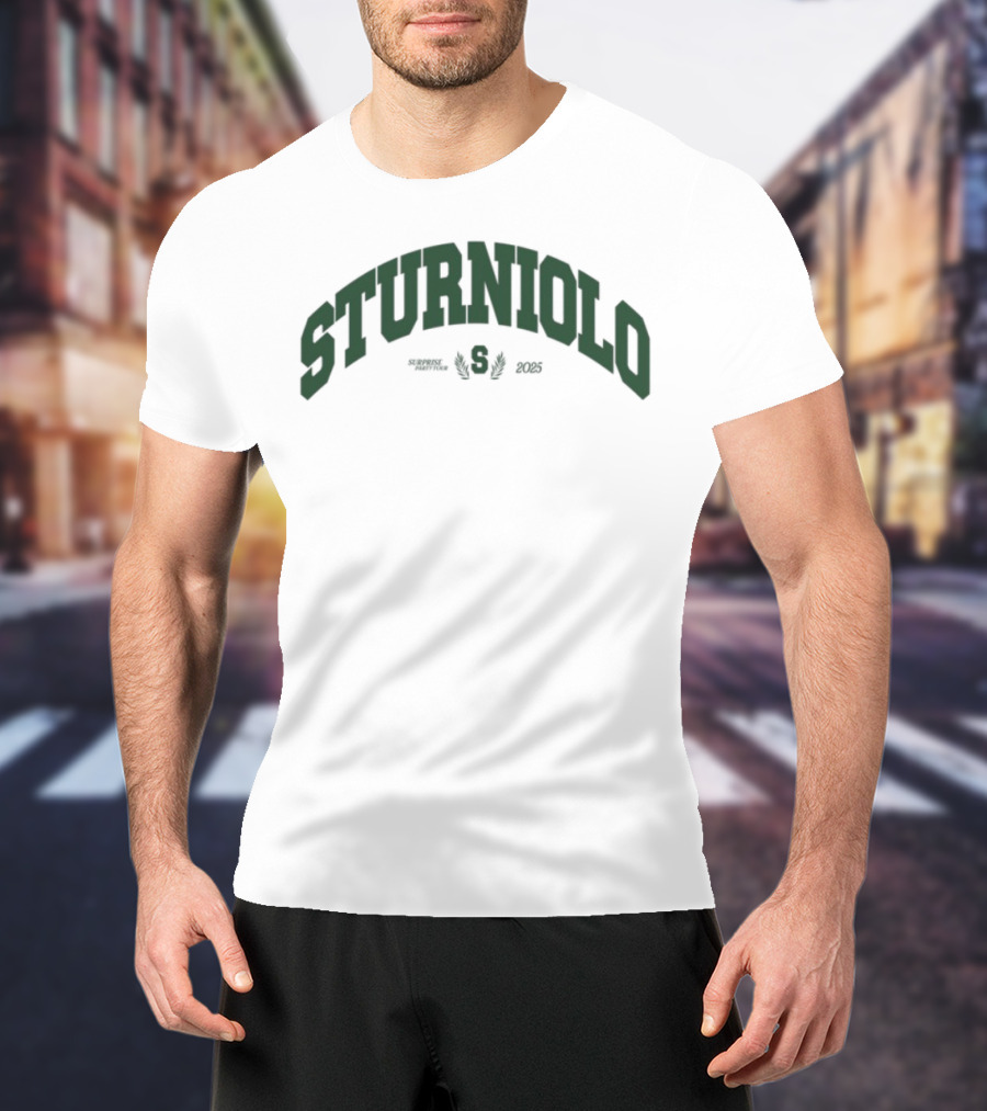 Sturniolo Surprise Party Collegiate Est 2003 T-Shirt