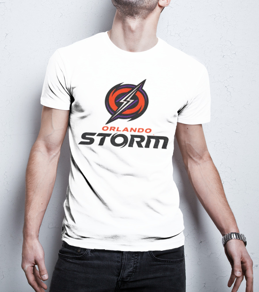 Orlando Storm 2025 Electric Symbol Crest T-Shirt