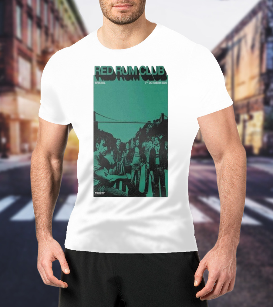 Red Rum Club Bristol Trinity 7th October 2025 Concert T-Shirt