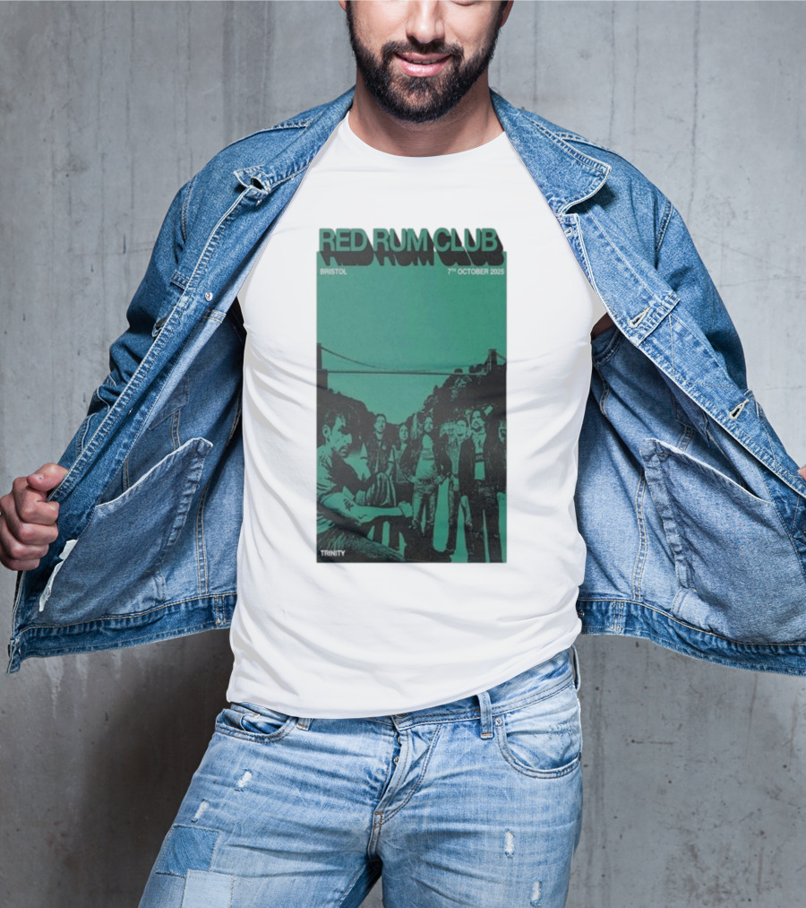 Red Rum Club Bristol Trinity 7th October 2025 Concert T-Shirt