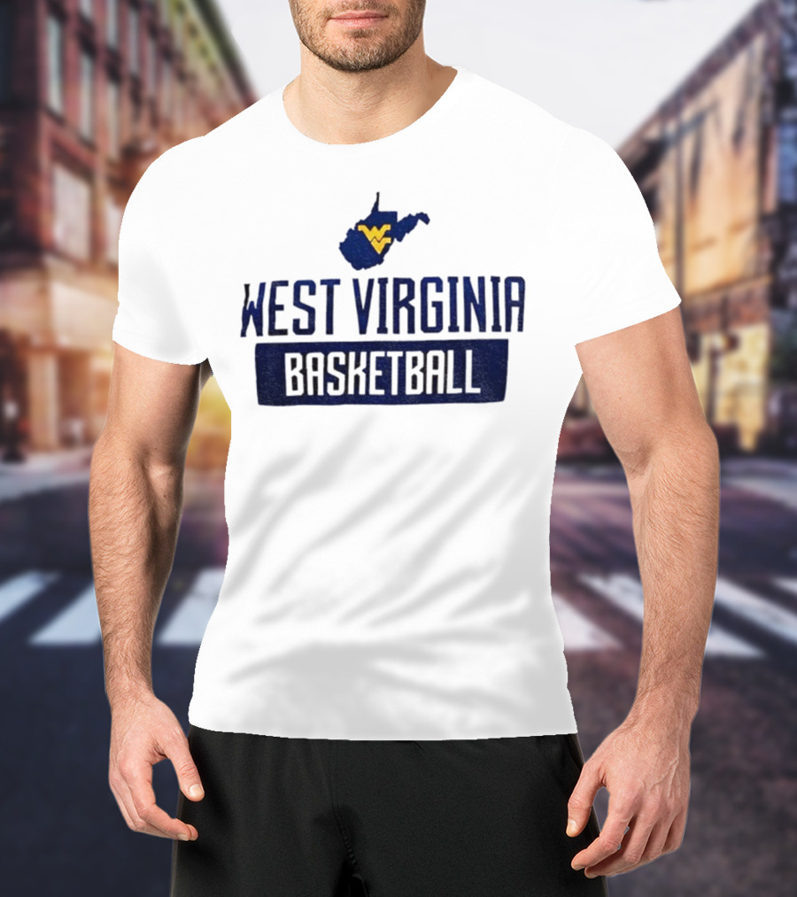 West Virginia Mountaineers Basketball 2025 Iconic Emblem T-Shirt