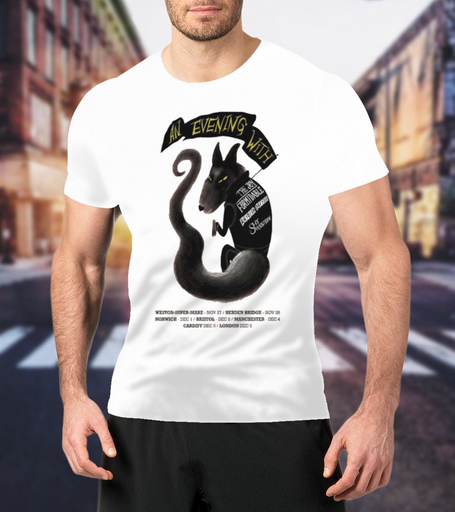 An Evening With The Joy Formidable UK Tour 2025 Weston-Super-Mare Clevedon Bridge Norwich Bristol Manchester Cardiff London T-Shirt