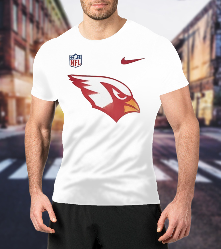 Arizona Cardinals NFL 105 Years Legacy Nike Team Logo T-Shirt