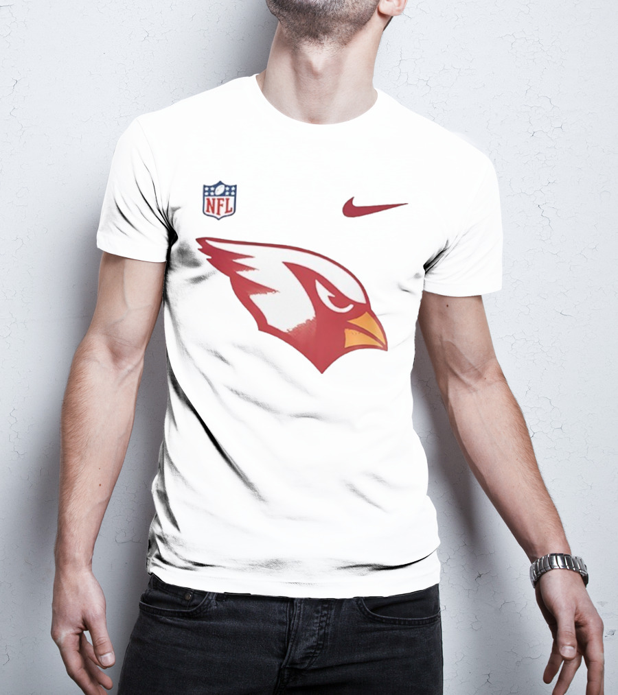 Arizona Cardinals NFL 105 Years Legacy Nike Team Logo T-Shirt