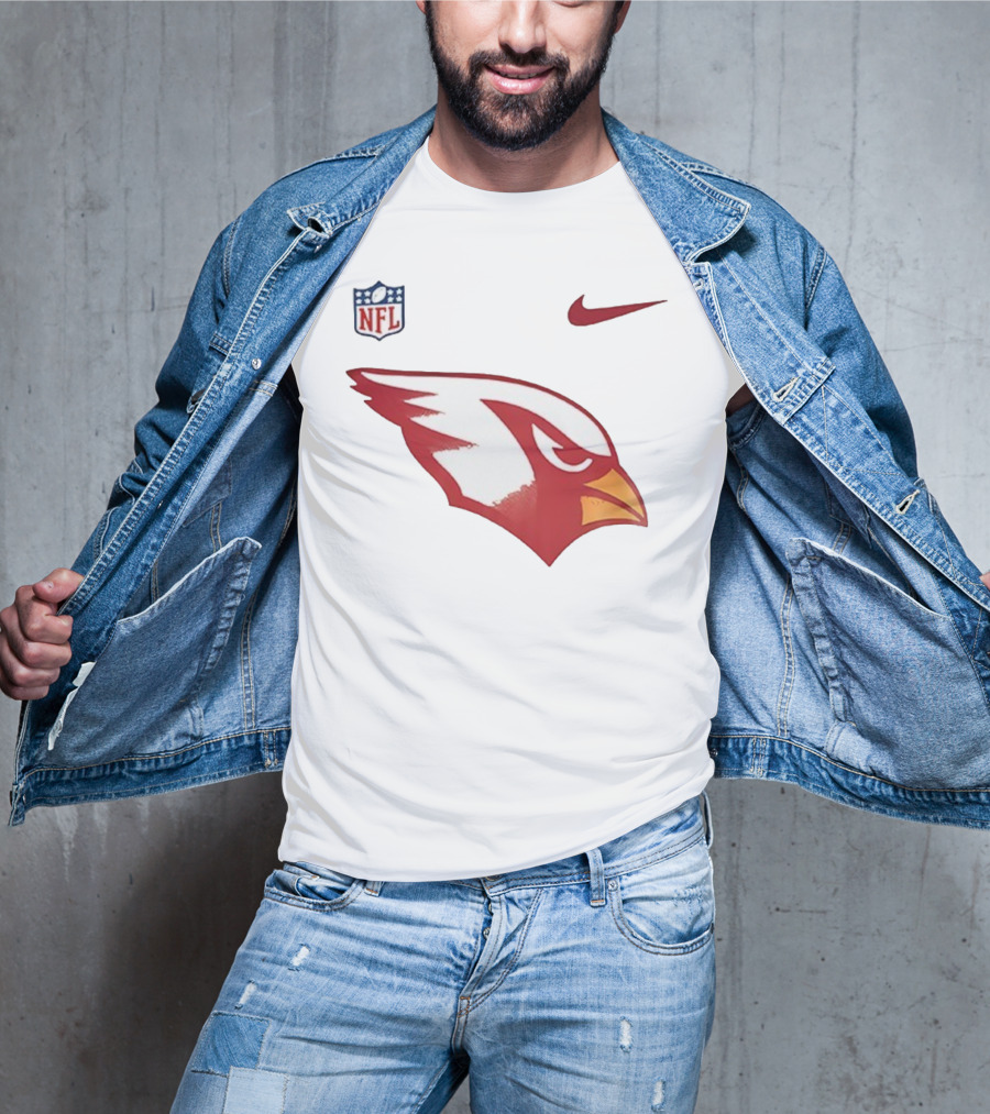 Arizona Cardinals NFL 105 Years Legacy Nike Team Logo T-Shirt