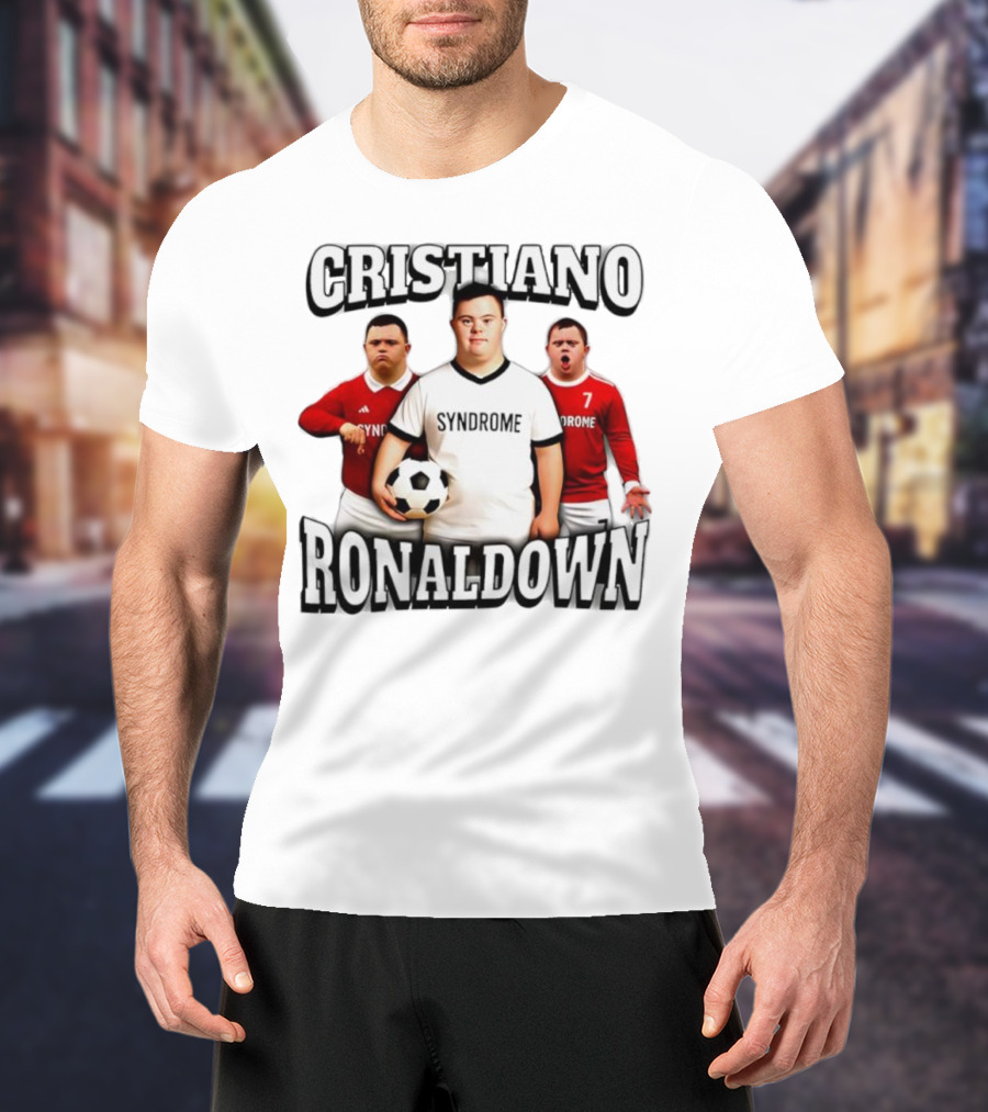 Cristiano Ronaldown Syndrome Graphic T-Shirt