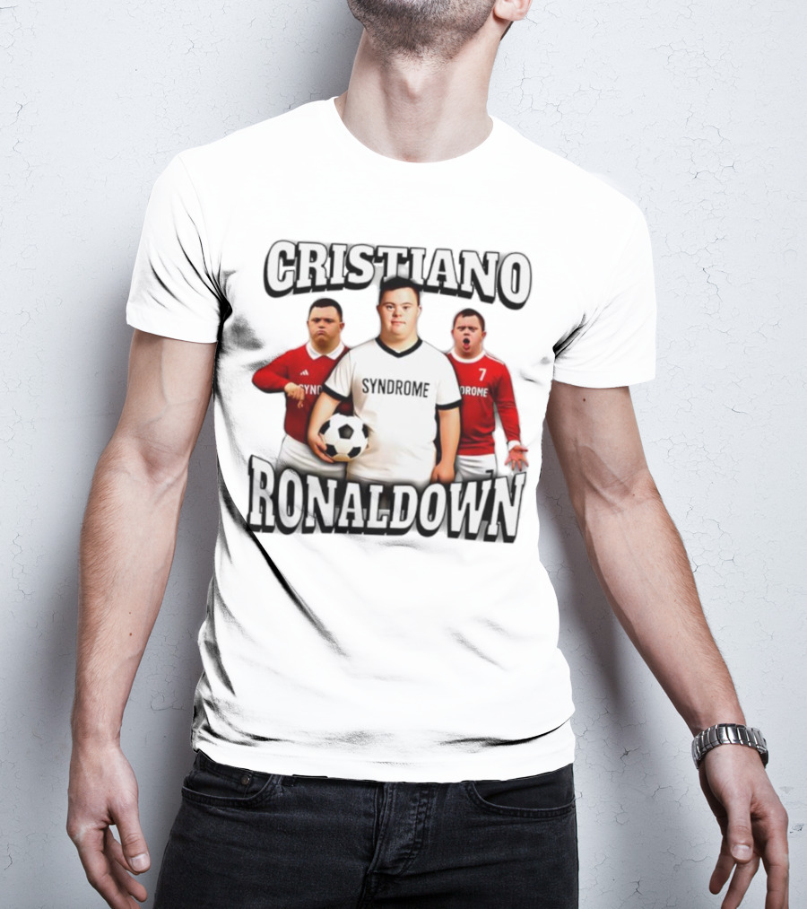 Cristiano Ronaldown Syndrome Graphic T-Shirt