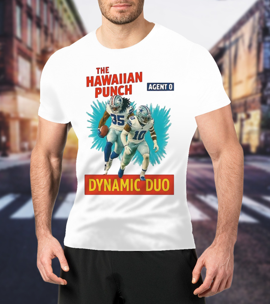 The Hawaiian Punch Agent O Dynamic Duo Dallas Cowboys Football T-Shirt
