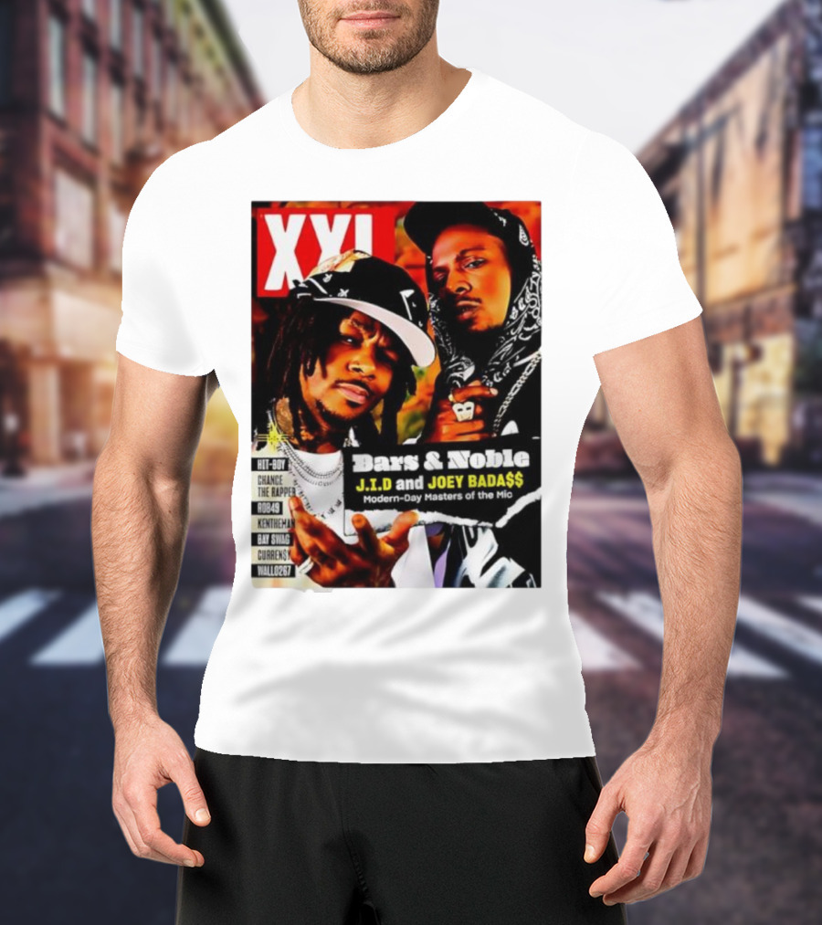 XXL Magazine JID Joey Badass Bars & Noble Modern-Day Masters Of The Mic T-Shirt