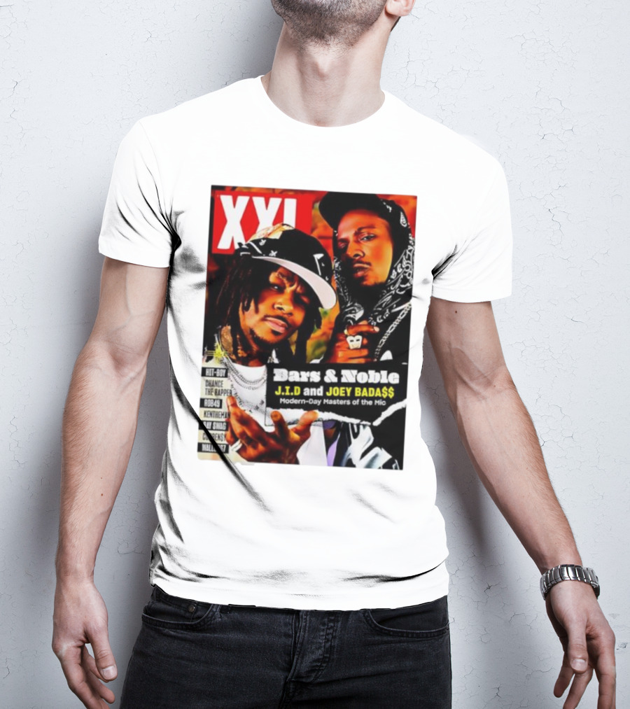 XXL Magazine JID Joey Badass Bars & Noble Modern-Day Masters Of The Mic T-Shirt